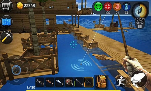 木筏求生之鲨鱼来袭(2)