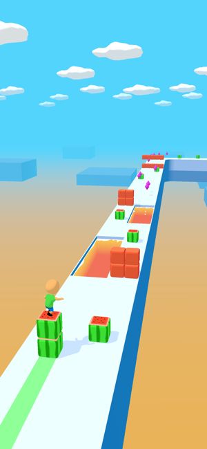 踩方块跑酷(3)