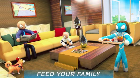 虚拟火柴人家庭冒险(3)