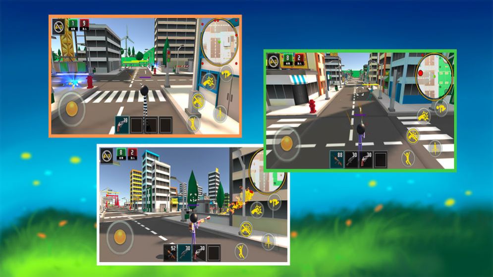 火柴人城市激斗(2)