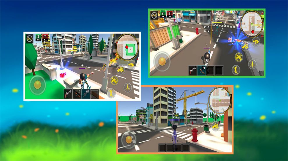 火柴人城市激斗(3)