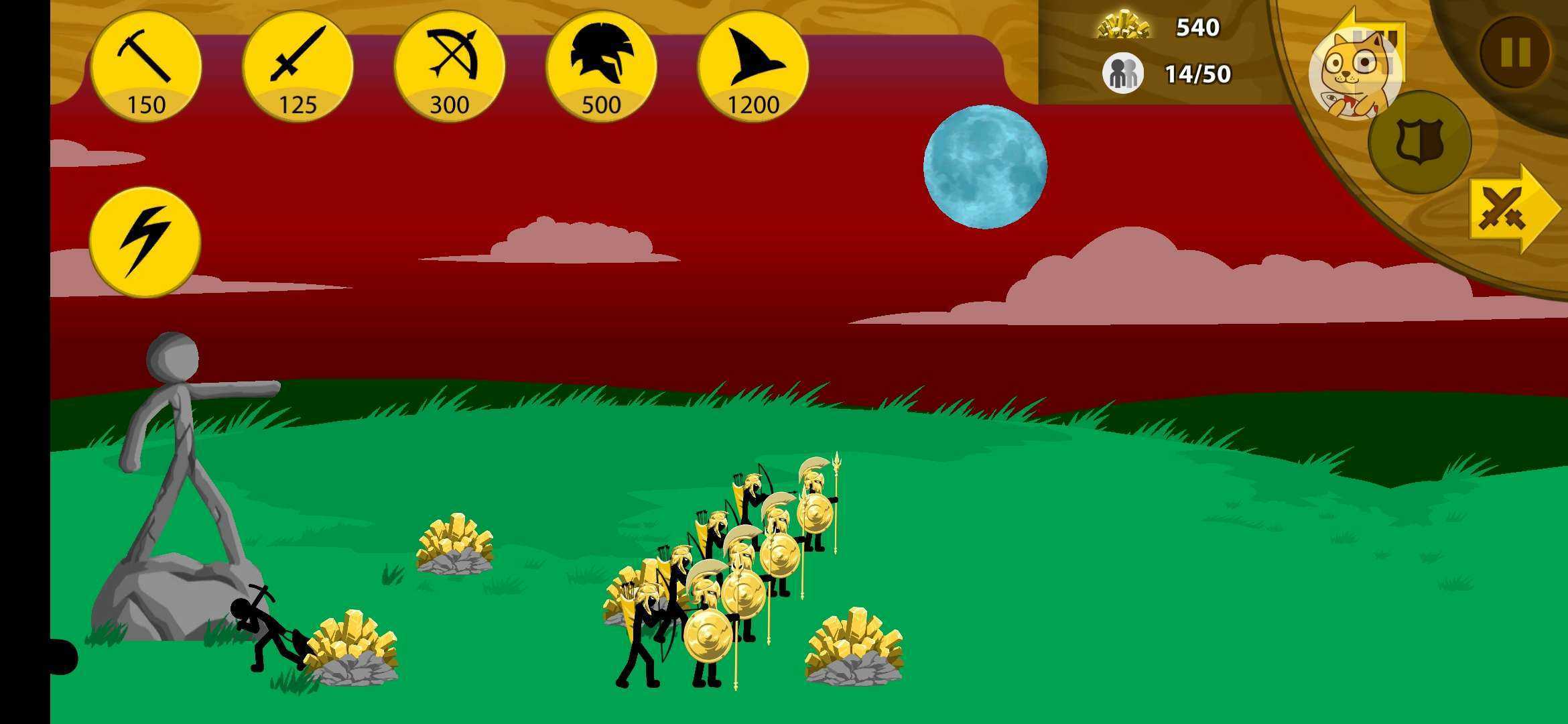 火柴人战争遗产僵尸版手机版(3)