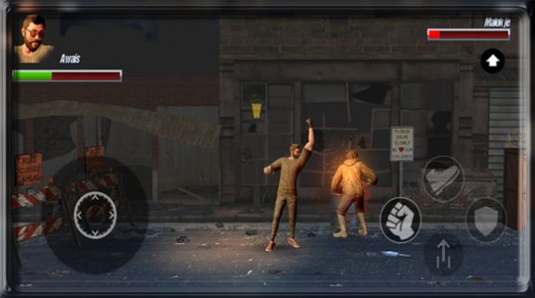 街道拳头格斗(1)