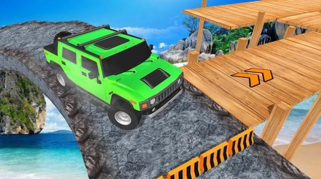 越野吉普车驾驶特技3D(1)