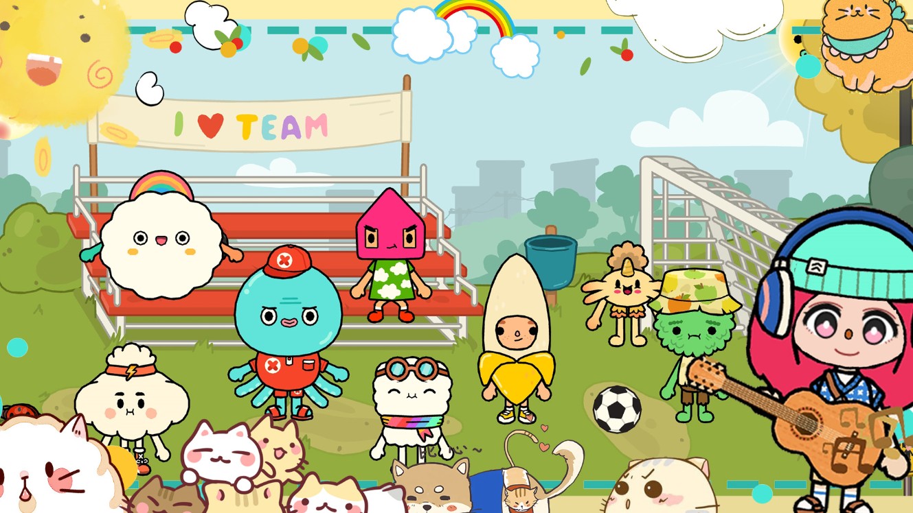 樱花城堡校园小镇(2)