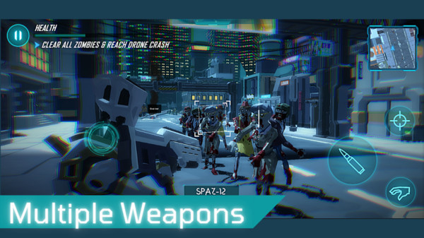 机器人射击僵尸之城(3)