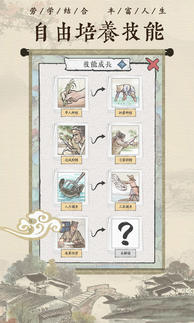 古代乡村人生(2)