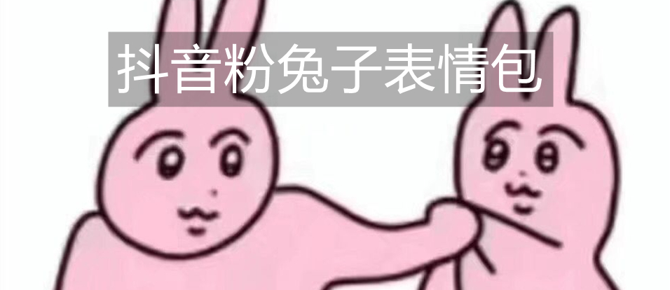 粉兔子表情包