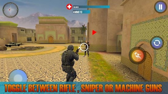 军事场所FPS射击战(1)