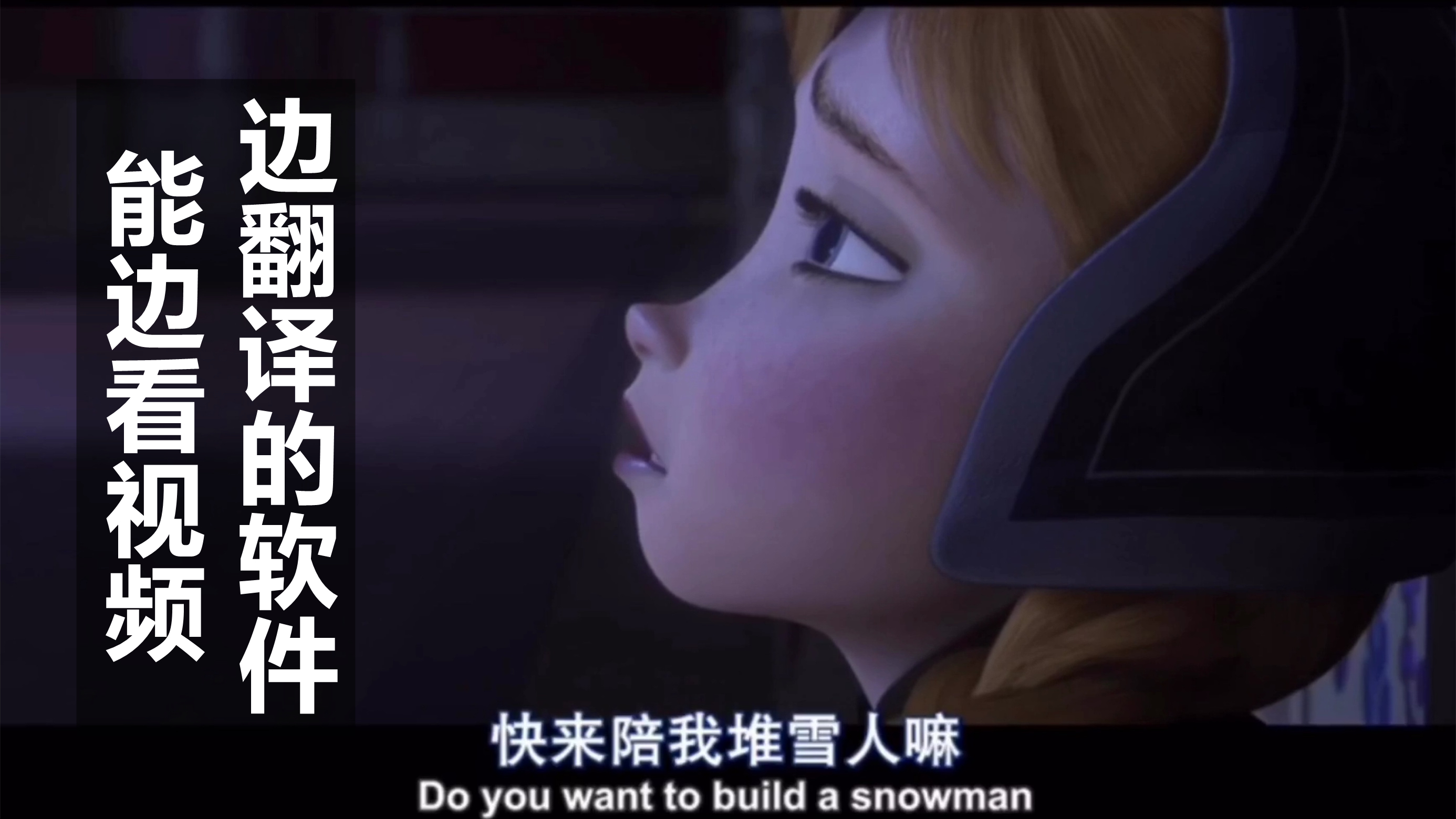 能边看视频边翻译的软件