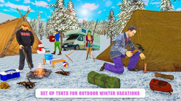 寒假露营模拟(1)