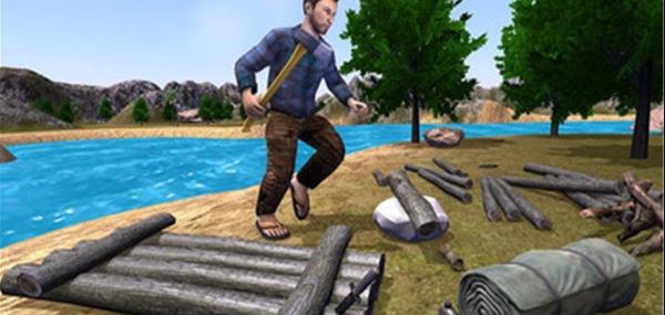 逃离岛屿木筏求生(1)