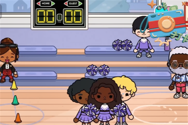 托卡生活世界更新OK街高中(4)