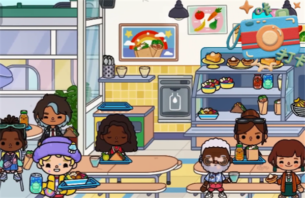 托卡生活世界更新OK街高中(3)