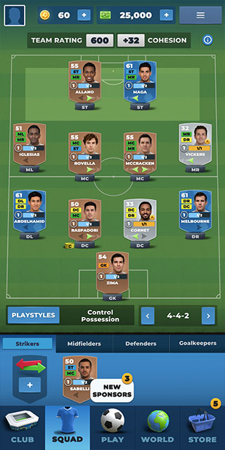 足球经理手游汉化版(4)