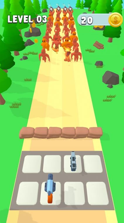 枪合并怪物防御游戏(1)