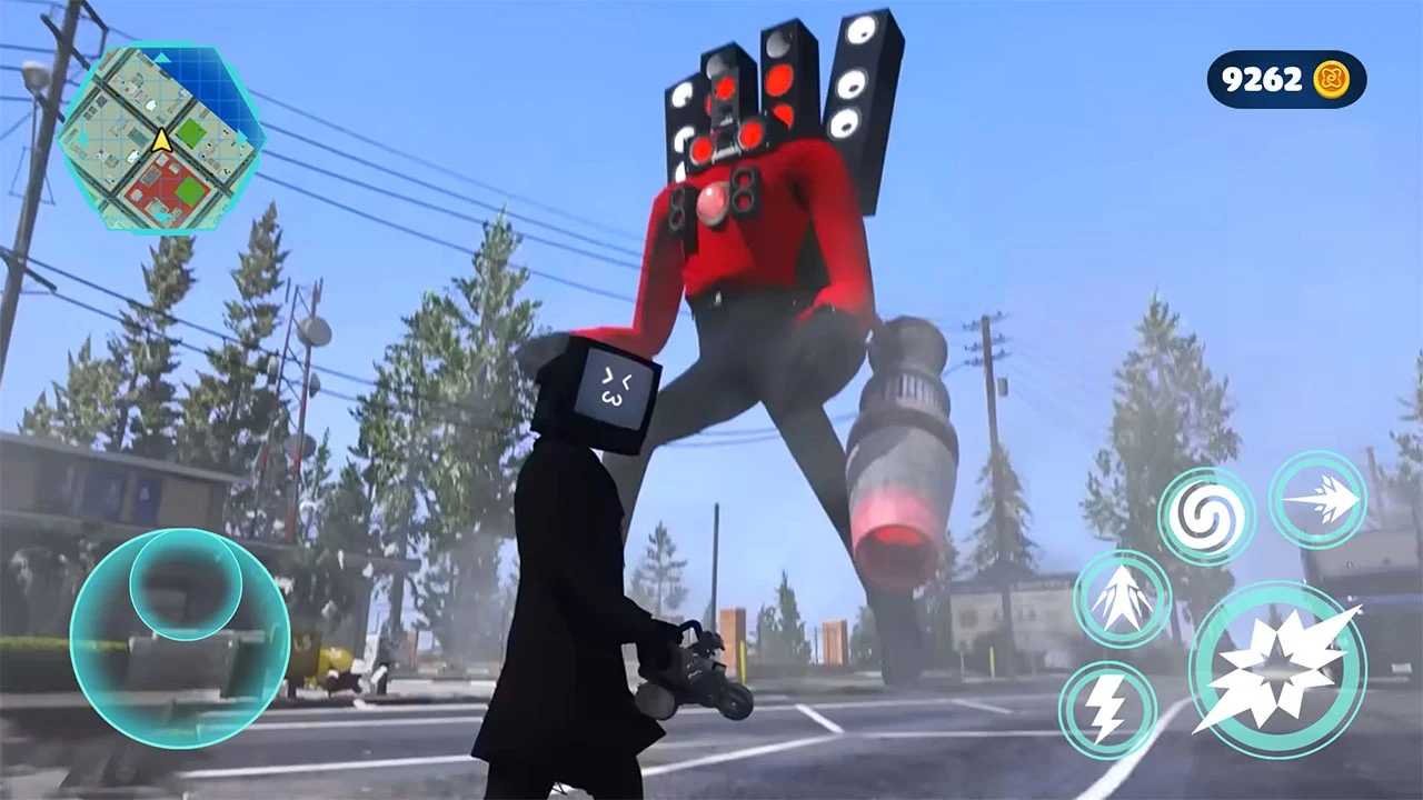 监控人大战马桶人开放世界(2)