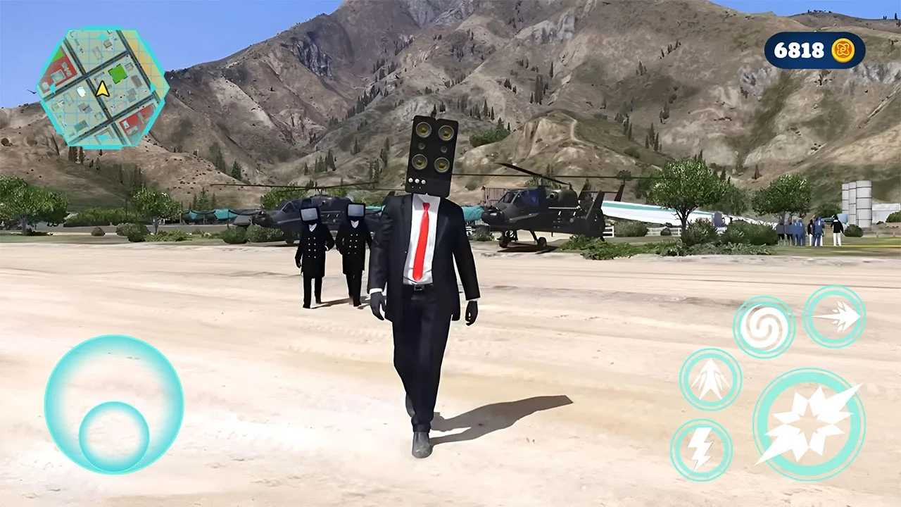 监控人大战马桶人开放世界(3)