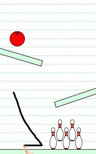 画倒保龄球(3)