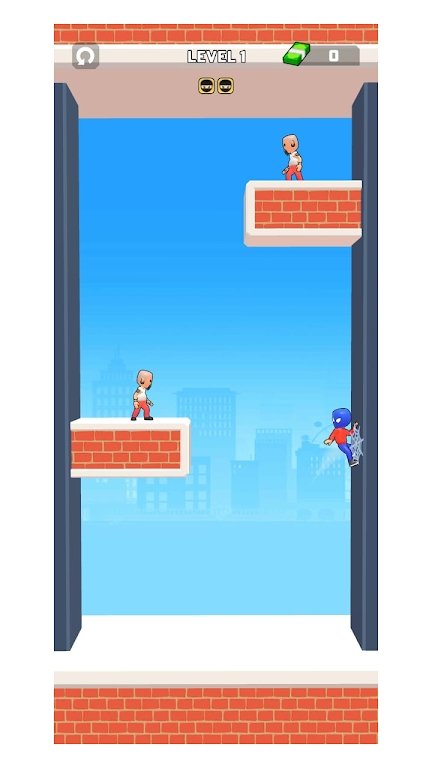 绳索男孩摆动战斗(1)