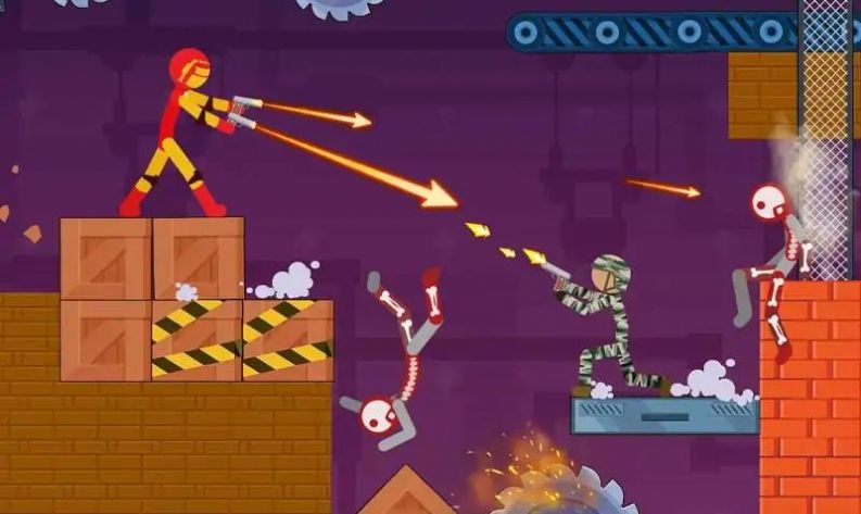 火柴人破坏英雄(3)