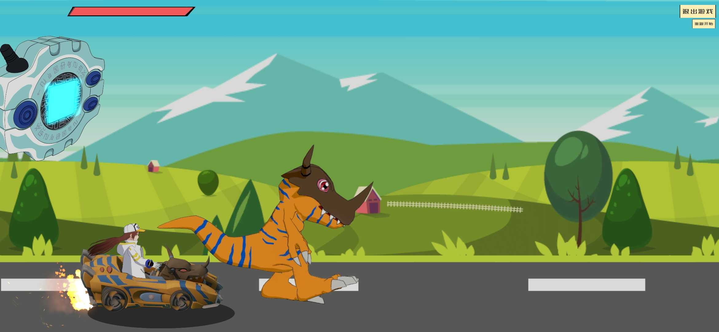 QQ飞车暴龙兽M木糖M(2)