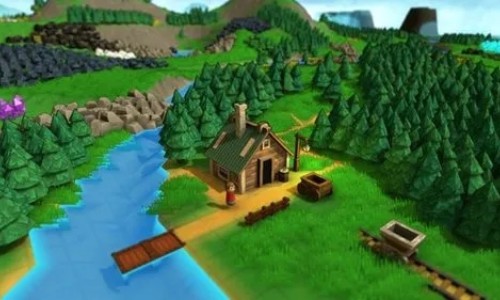 小镇建设模拟类游戏