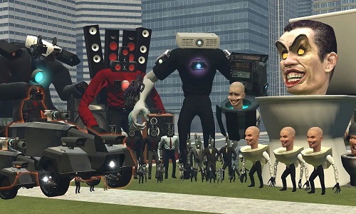 盖瑞模组马桶人版