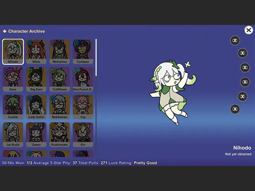 沙雕原神抽卡模拟器(1)