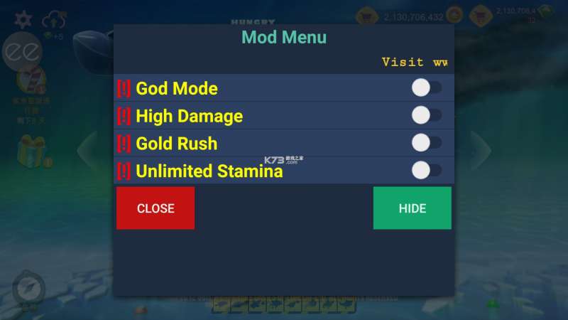 饥饿鲨进化内置Mod菜单(1)