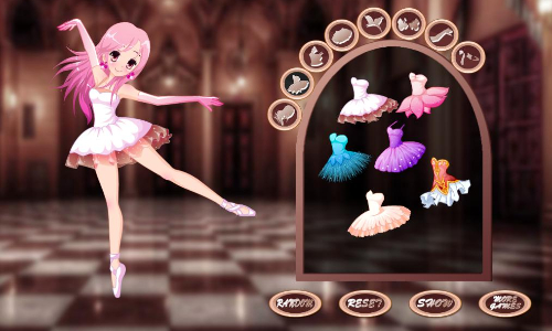 装扮女生的游戏