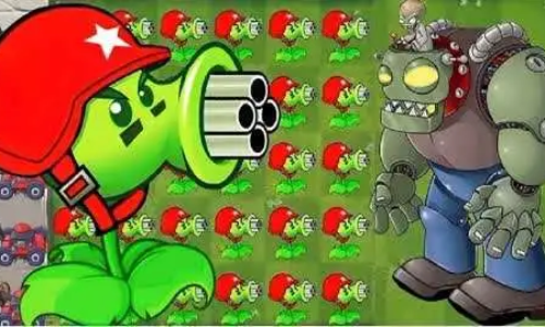 控制植物打僵尸的游戏