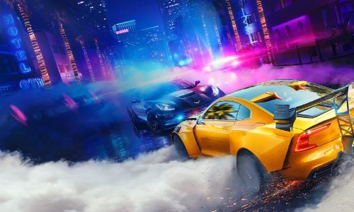 男生玩的赛车游戏