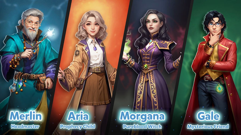 巫师世界魔法合并(2)