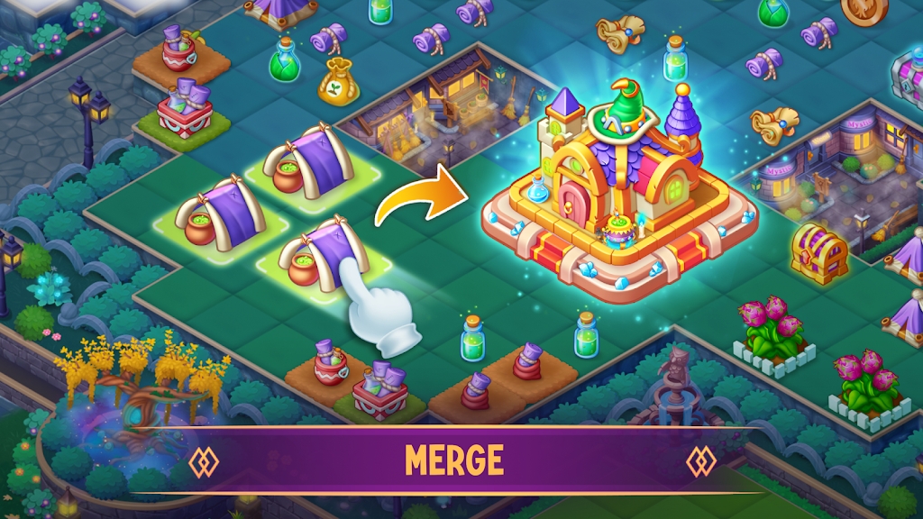 巫师世界魔法合并(1)