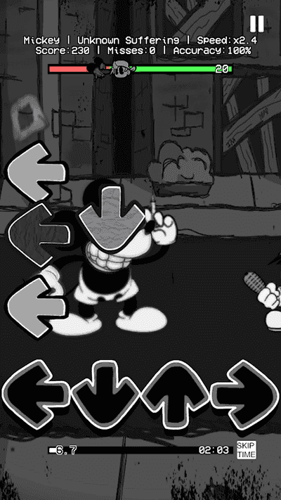 周五夜放克米老鼠黑白模组(3)