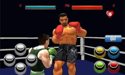 拳击比赛的游戏