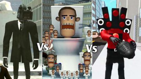 马桶人和监控人大战(4)