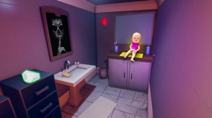 粉红宝贝恐怖游戏3D(1)