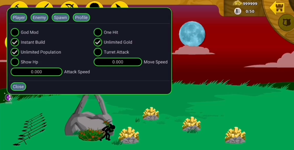 Stickman魔改版fm内置菜单版(1)