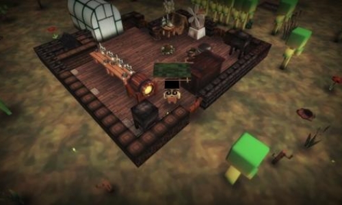 沙盒建造末日生存类游戏