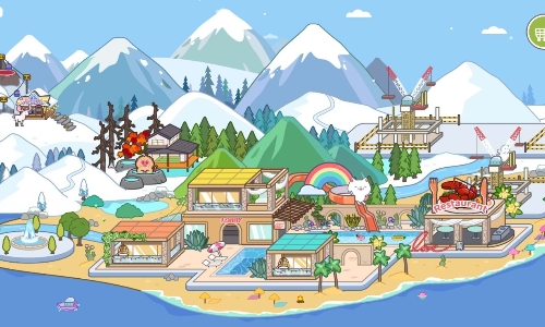 米加小镇自建房子