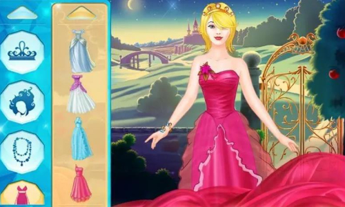 公主装扮游戏
