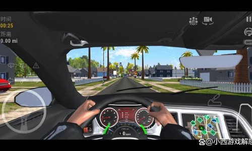 在城市驾驶赛车的游戏