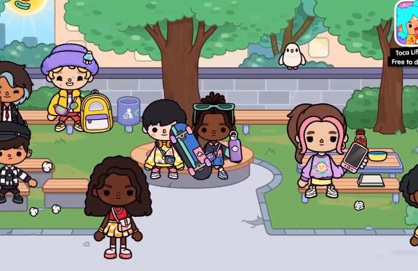 托卡世界ok街高中版(1)