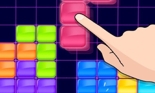 滑动消除方块小游戏