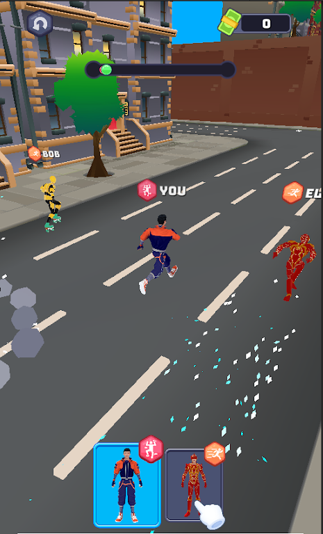 蜘蛛变身竞赛跑(3)