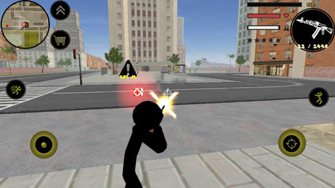 火柴人绳索英雄内置中文菜单版(2)