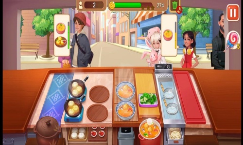 类似楼下的早餐店的手游