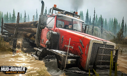 旋转轮胎泥泞奔驰